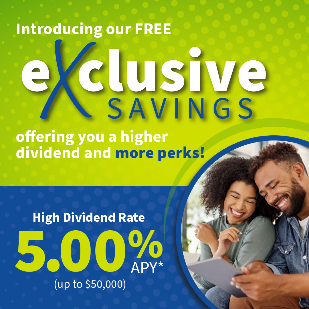 eXclusive Savings Account - BlueOx Credit Union